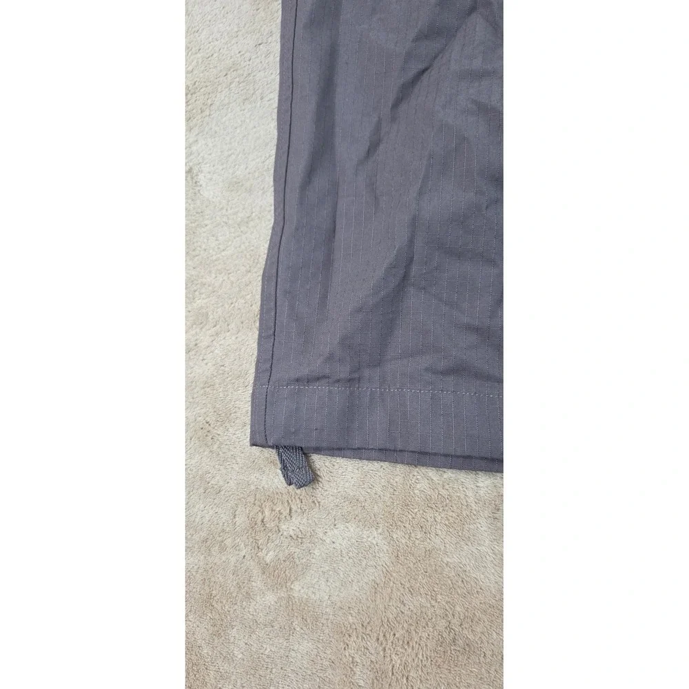 Gymshark Ripstop Cargo Pants Men's Size Small Color Gray Drawstring GOOD